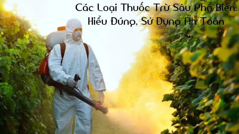 Các Loại Thuốc Trừ Sâu Phổ Biến: Hiểu Đúng, Sử Dụng An Toàn